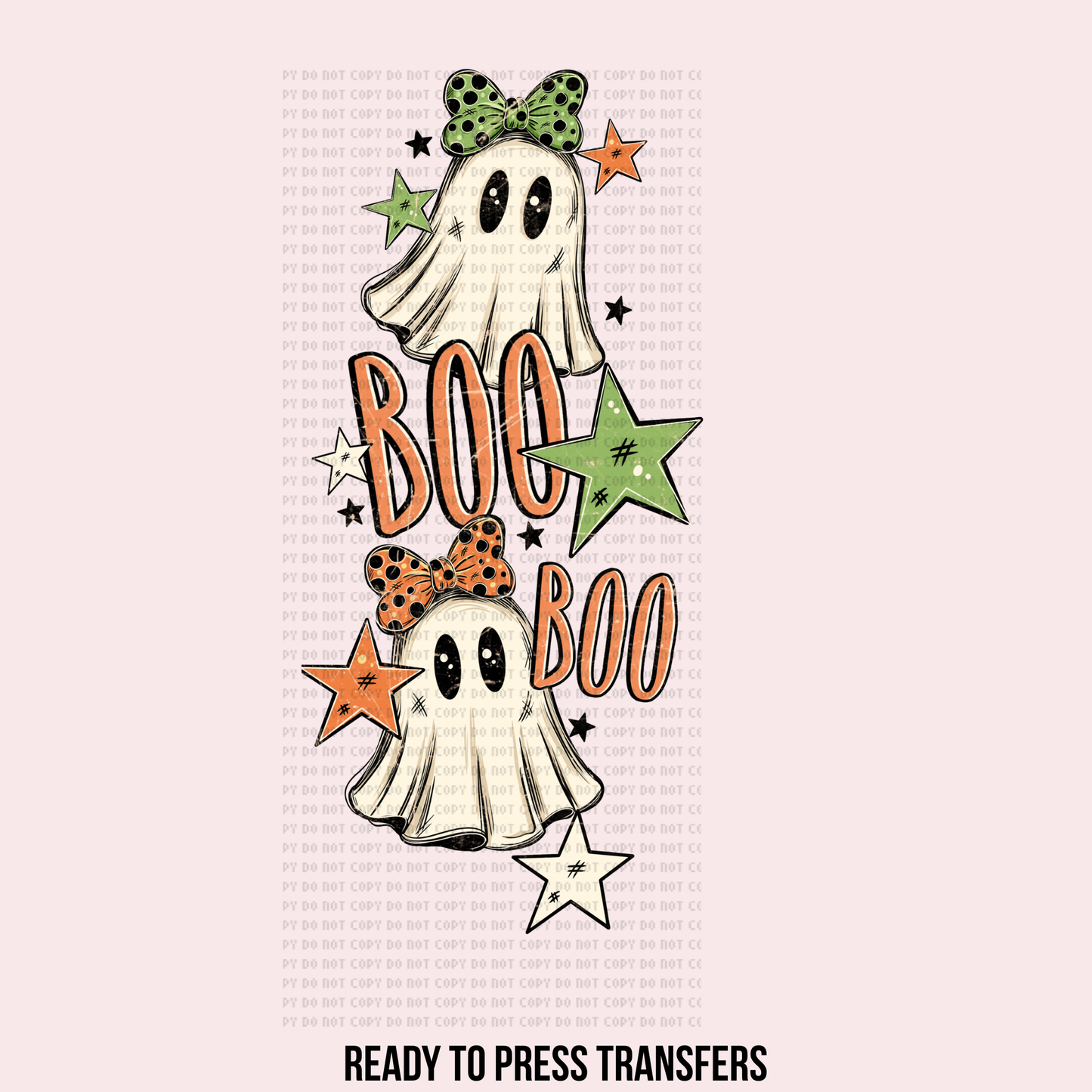 BOO W/2 SLEEVES