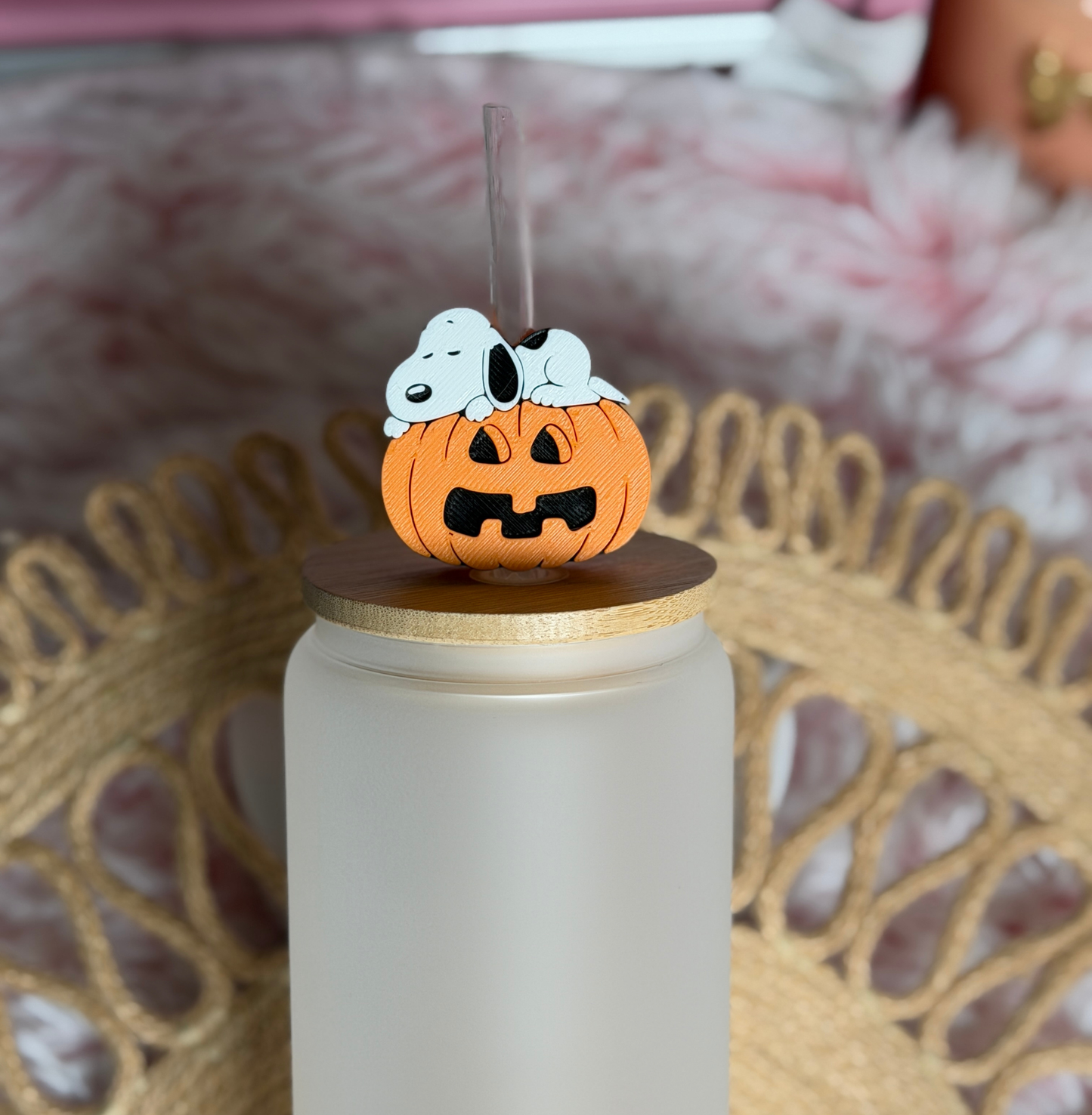 SnOOpy straw topper