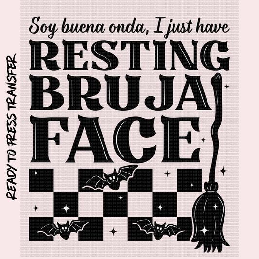 RESTING BRUJA FACE