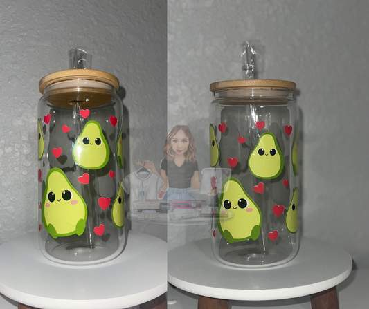 Avocado 16 0z Libbey Wrap